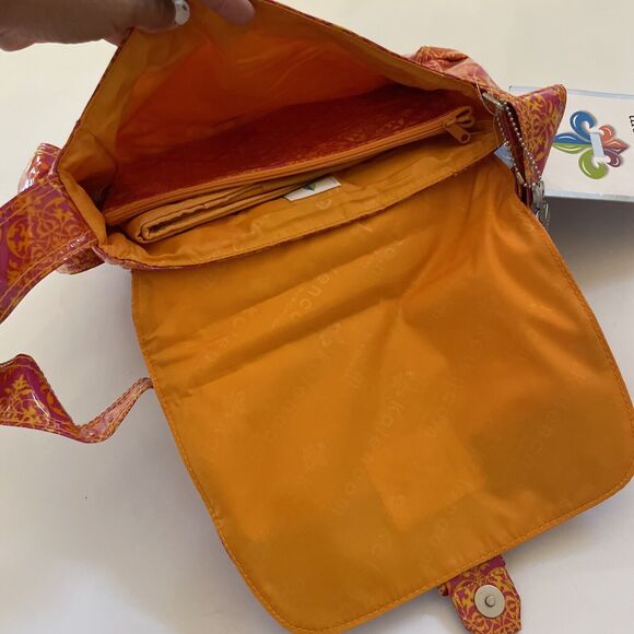 Kalencom New Orleans Midi Buckle Diaper Bag Oil Cloth Eco-Friendly UNUSED - Picture 5 of 10